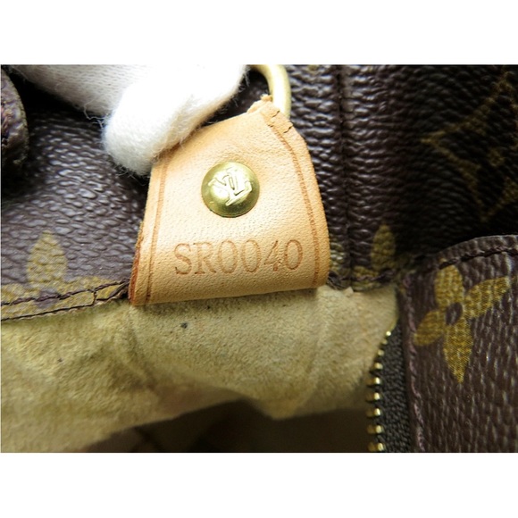 Louis Vuitton Brown and Tan Monogram Tote - Picture 15 of 16